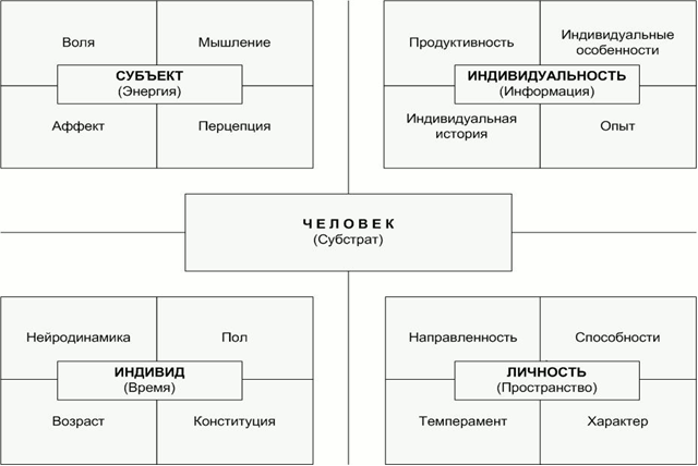 Макроструктурное психологическое описание человека